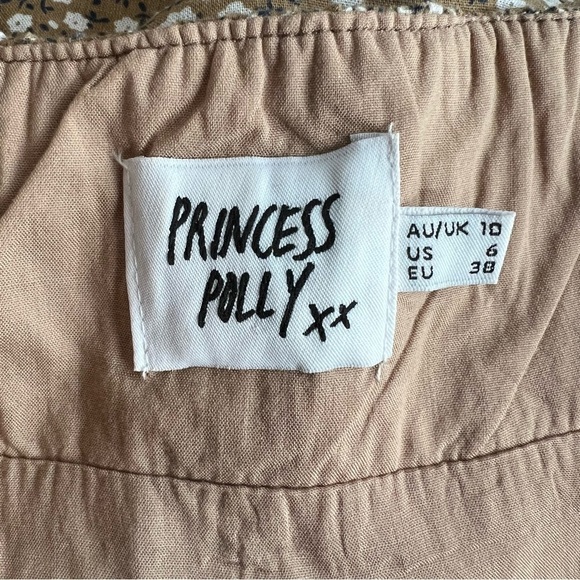 Princess Polly Freya Floral Dress Size 6 - Picture 3 of 10